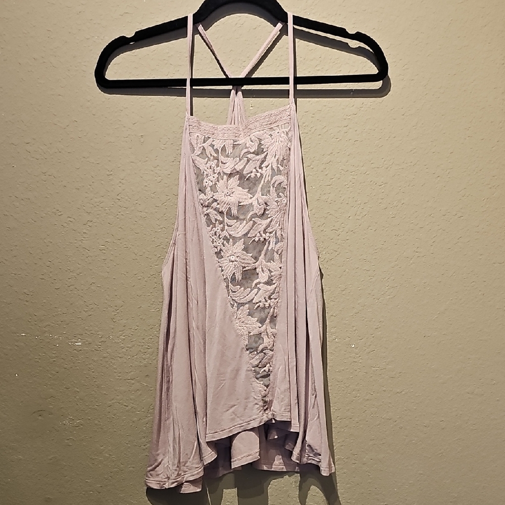 American Eagle Soft & Sexy Pink Tank Top Size Large